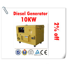 ¡Fábrica confiable del generador del 100%! ! Generador Diesel Silencioso 10kw